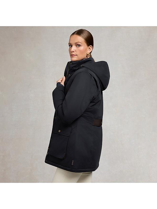 Holland Cooper Women's Stamford Country Coat - Ink Navy Image 8