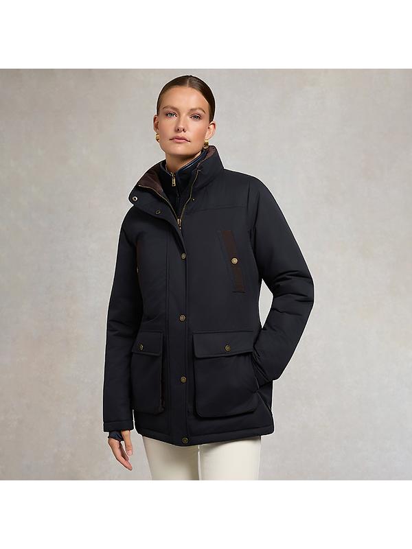 Holland Cooper Women's Stamford Country Coat - Ink Navy Image 2