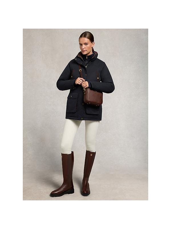 Holland Cooper Women's Stamford Country Coat - Ink Navy Image 7
