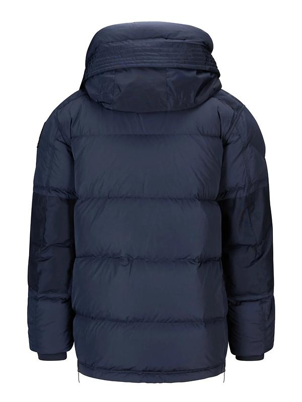 Parajumpers Men's Harraseeket Hooded Down Parka Jacket - Blue Navy Image 2