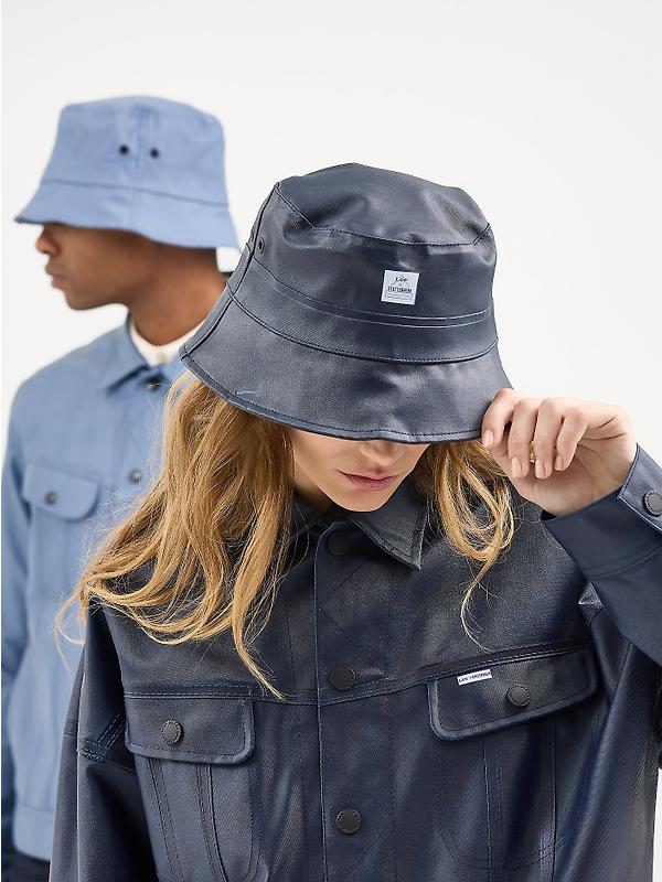 Lee® x Stutterheim Bucket Hat - Aviator Navy Image 9