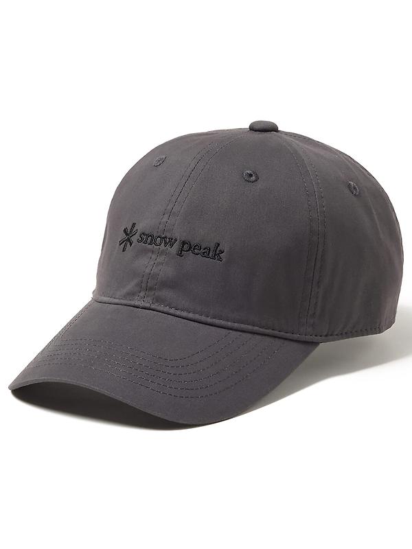 Snow Peak New Standard Logo Cap - Charcoal Product Image