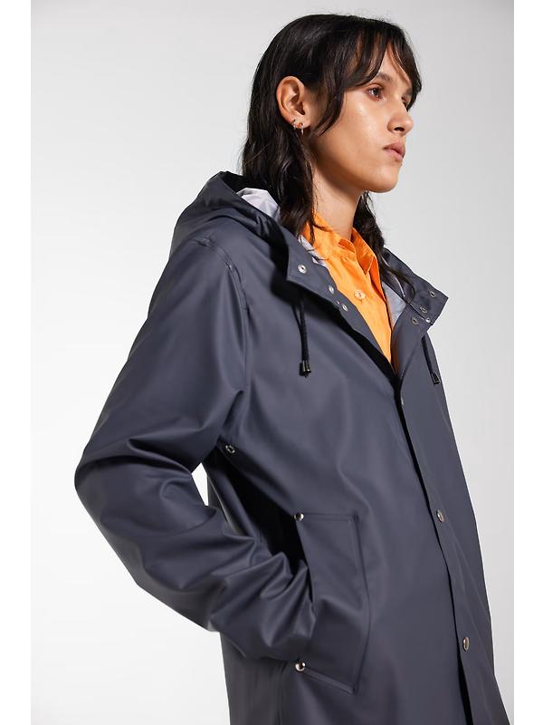 Stutterheim Stockholm Lightweight Raincoat - Charcoal Image 13
