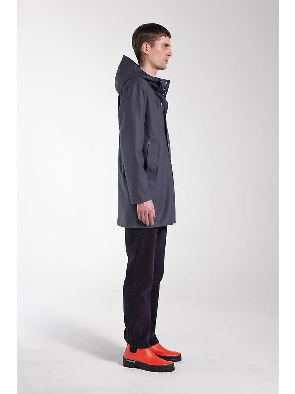 Stutterheim Stockholm Lightweight Raincoat - Charcoal Image 9