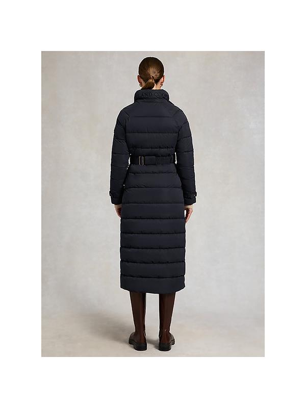 Holland Cooper Women's Arosa Luxe Longline Coat - Ink Navy Image 6