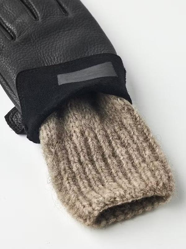Hestra Women's Tiril Leather Gloves - Black Image 4