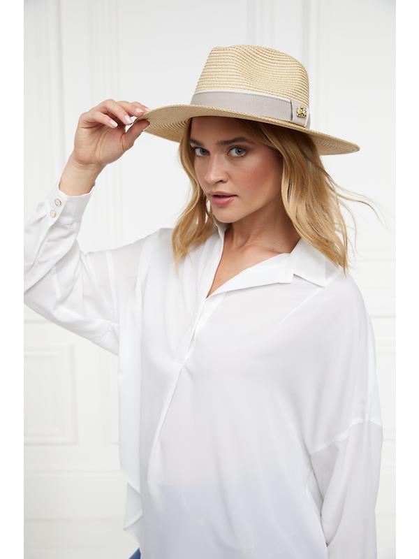 Holland Cooper Women's Francesca Hat - Natural Taupe Image 3