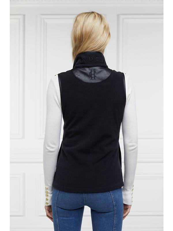 Holland Cooper Women's Country Fleece Gilet - Black Image 3