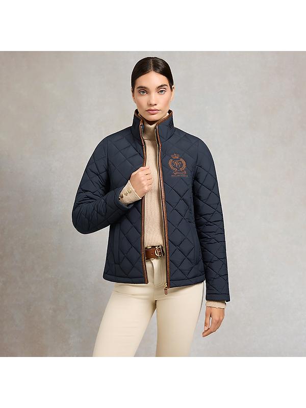 Holland Cooper Women's Lightweight Country Jacket - Ink Navy Image 2