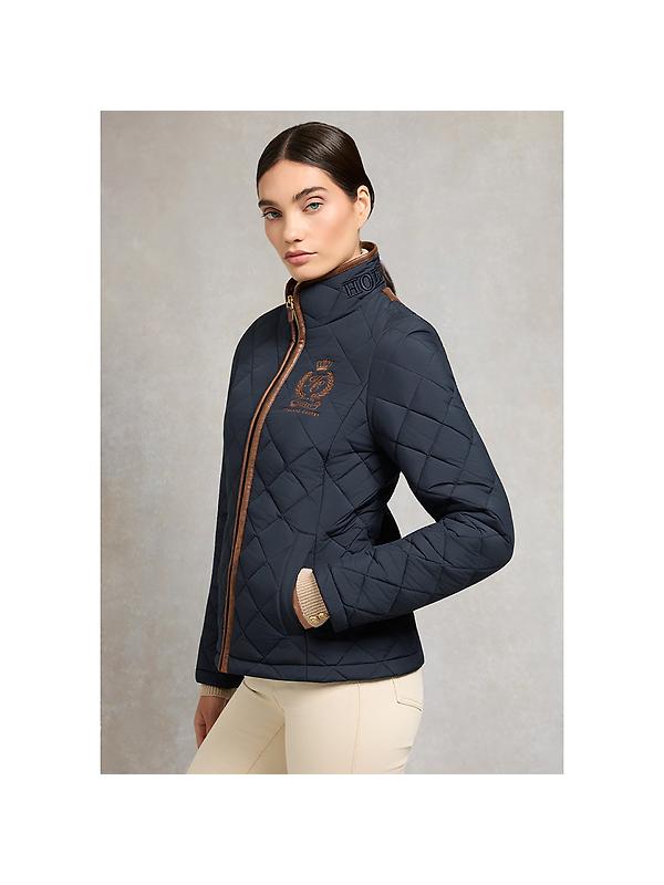 Holland Cooper Women's Lightweight Country Jacket - Ink Navy Image 3