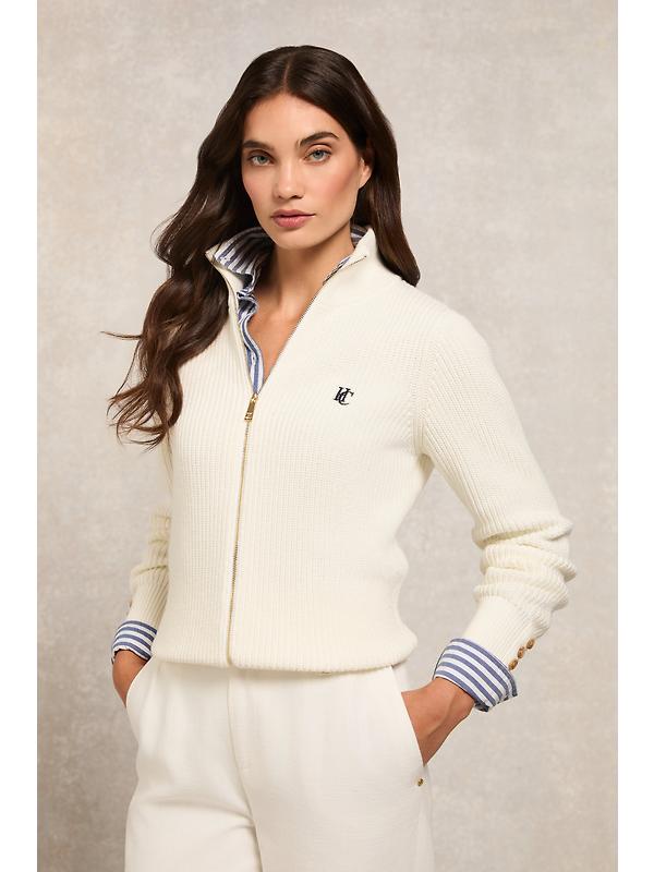 Holland Cooper Women's Northleach Cardigan - Natural Image 2