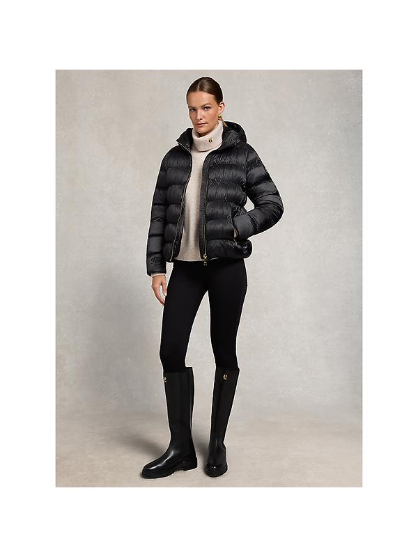 Holland Cooper Women's Harrow Padded Jacket - Deep Black Image 5