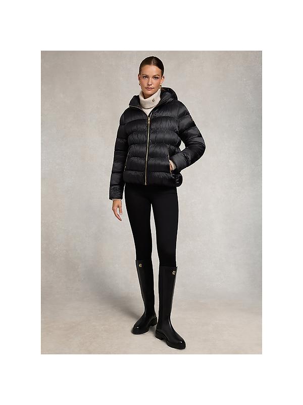 Holland Cooper Women's Harrow Padded Jacket - Deep Black Image 4