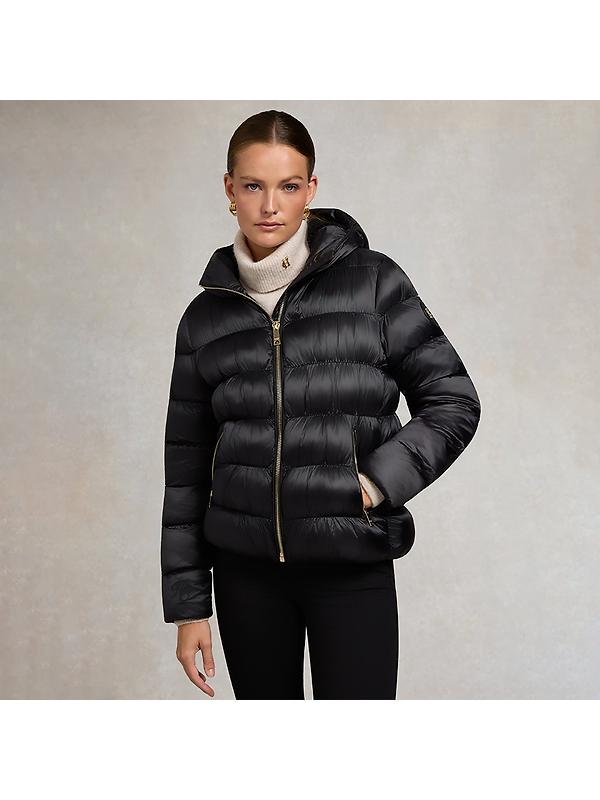 Holland Cooper Women's Harrow Padded Jacket - Deep Black Image 2