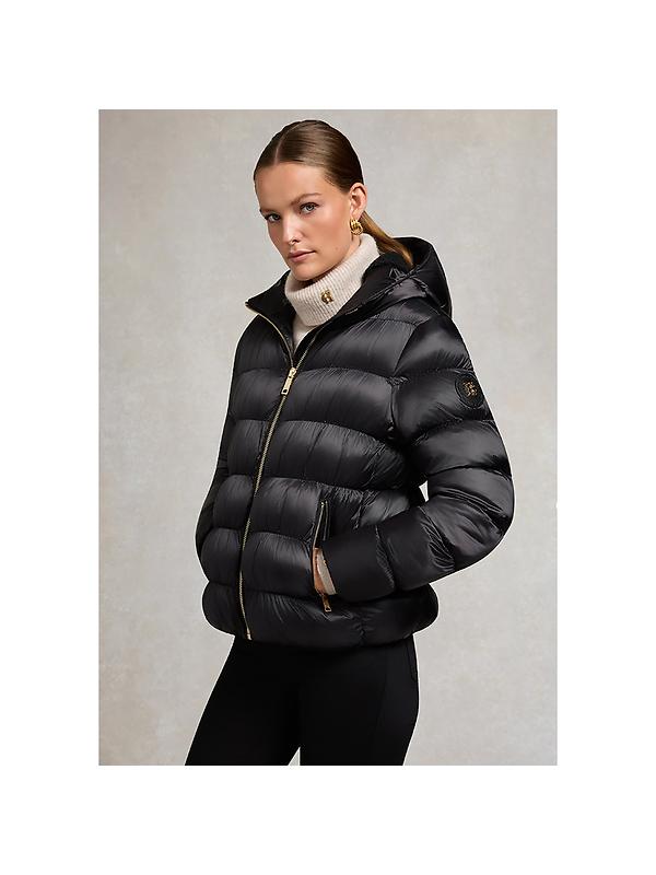 Holland Cooper Women's Harrow Padded Jacket - Deep Black Image 3