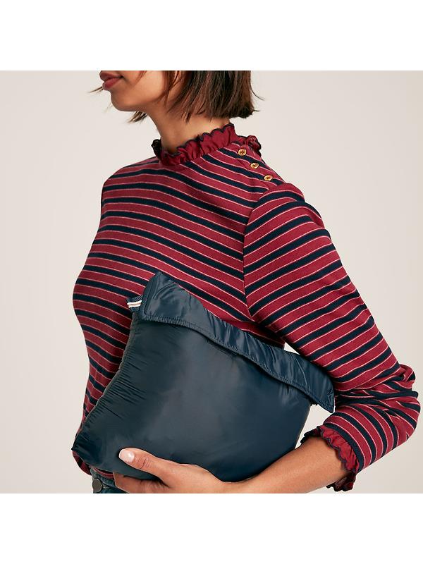 Joules Women's Kenley Showerproof Padded Coat - Navy Image 5