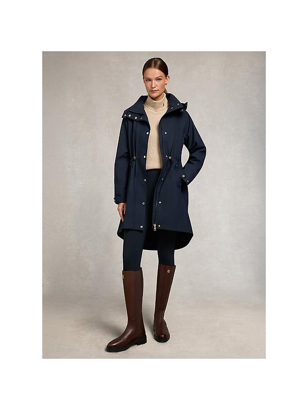 Holland Cooper Women's Chartwell Rain Parka - Ink Navy Image 3