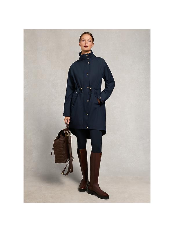 Holland Cooper Women's Chartwell Rain Parka - Ink Navy Image 6