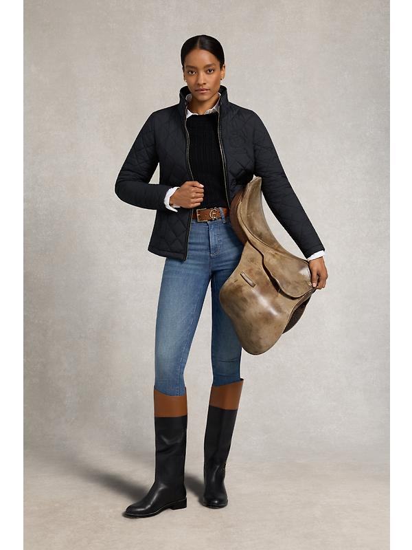 Holland Cooper Women's Lightweight Country Jacket - Black Image 4