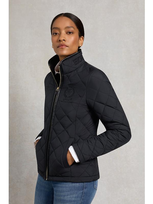 Holland Cooper Women's Lightweight Country Jacket - Black Image 3