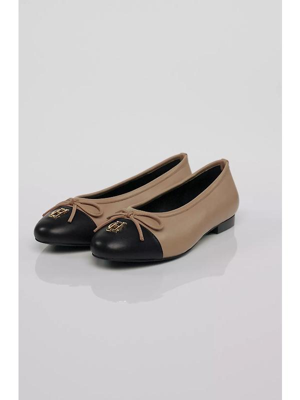 Holland Cooper Women's Ballet Shoes - Nude Black Image 6