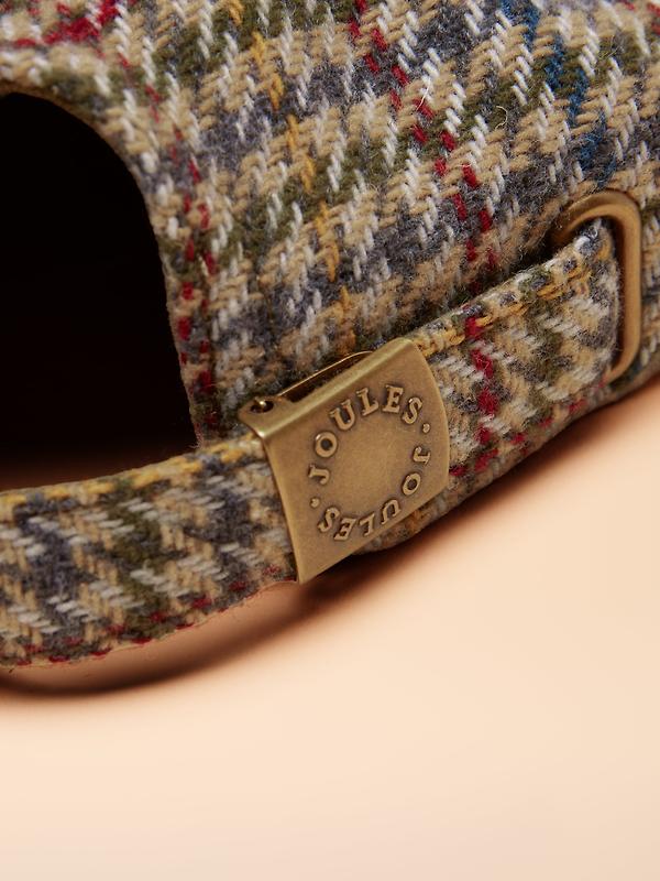 Joules Women's Perry Tweed Baseball Cap - Multi Image 5