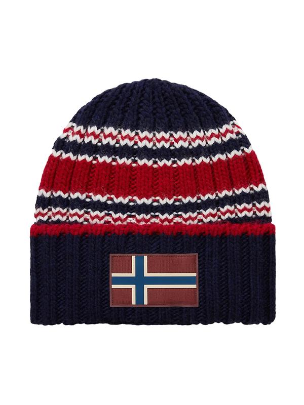 Napapijri Areuse Beanie - Blue Marine Image 1