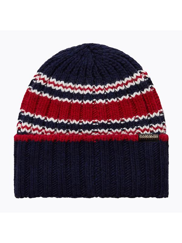 Napapijri Areuse Beanie - Blue Marine Image 2