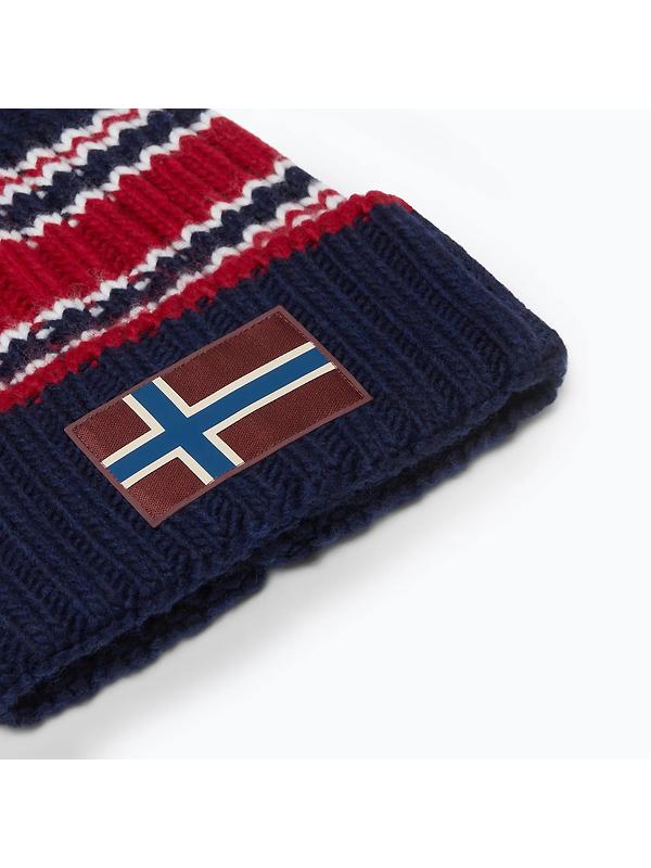 Napapijri Areuse Beanie - Blue Marine Image 3
