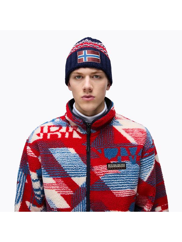 Napapijri Areuse Beanie - Blue Marine Image 4