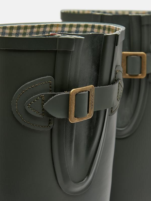 Joules Women's Houghton Adjustable Wellies - Green Image 5