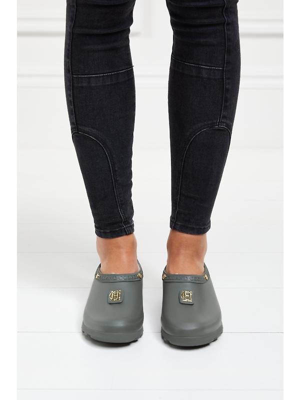 Holland Cooper Gardening Loafers - Matte Green Image 6