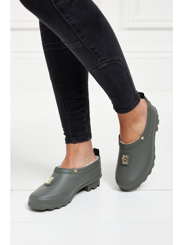 Holland Cooper Gardening Loafers - Matte Green Image 7