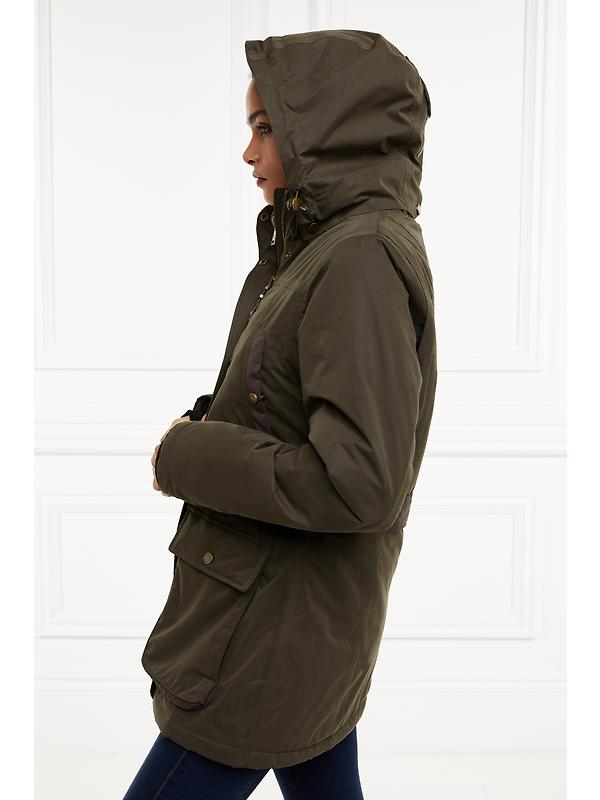Holland Cooper Women's Stamford Country Coat - Khaki Image 10