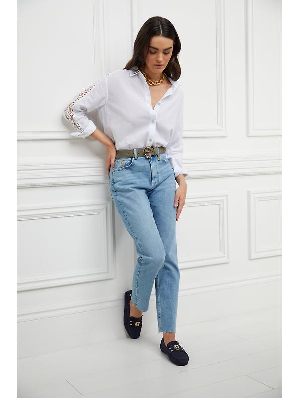 Holland Cooper Women's The Driving Loafer - Ink Navy Image 12