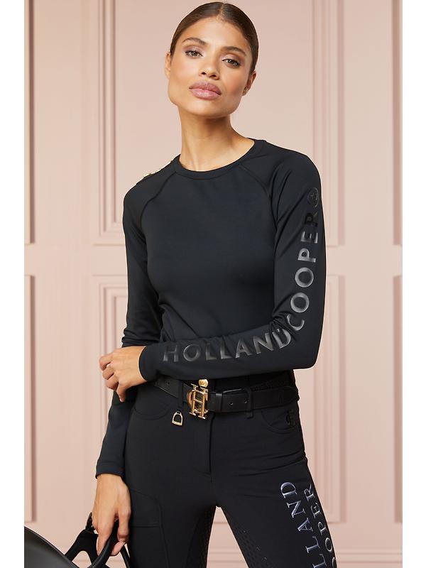 Holland Cooper Women's HC Heritage Belt - Black Image 5