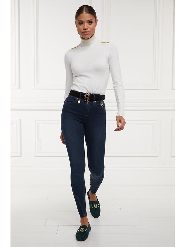 Holland Cooper Women's Jodhpur Jeans - Deep Indigo Image 2