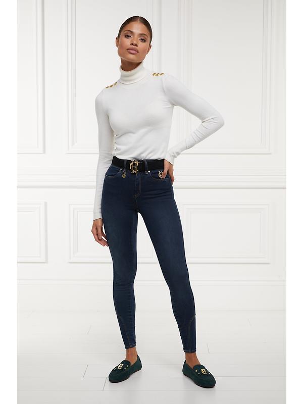 Holland Cooper Women's Jodhpur Jeans - Deep Indigo Image 6