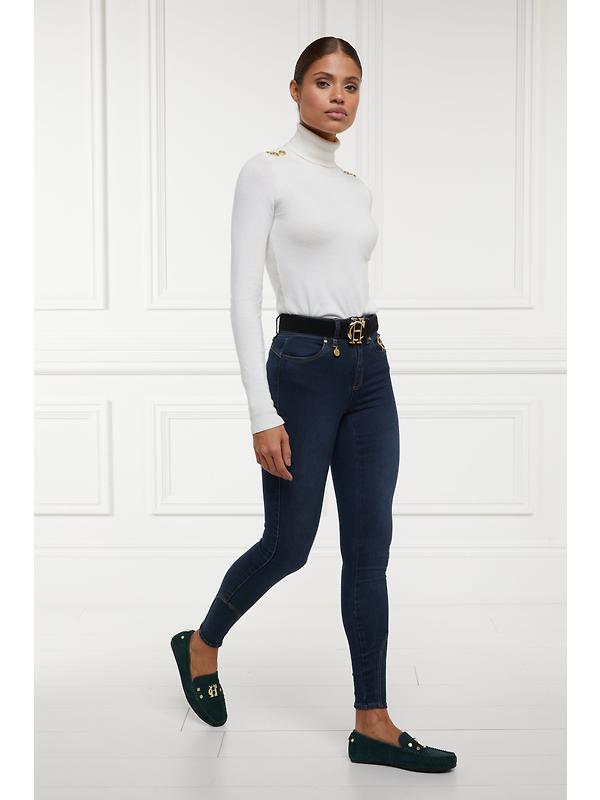 Holland Cooper Women's Jodhpur Jeans - Deep Indigo Image 7