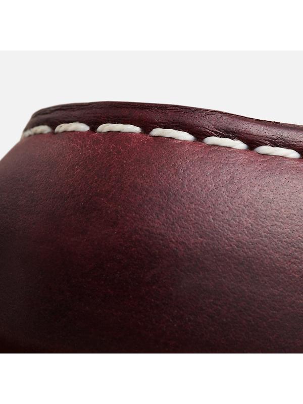 Red Wing Classic Moc Toe 6" Boot Excalibur Leather - Black Cherry - Style 8847 Image 7