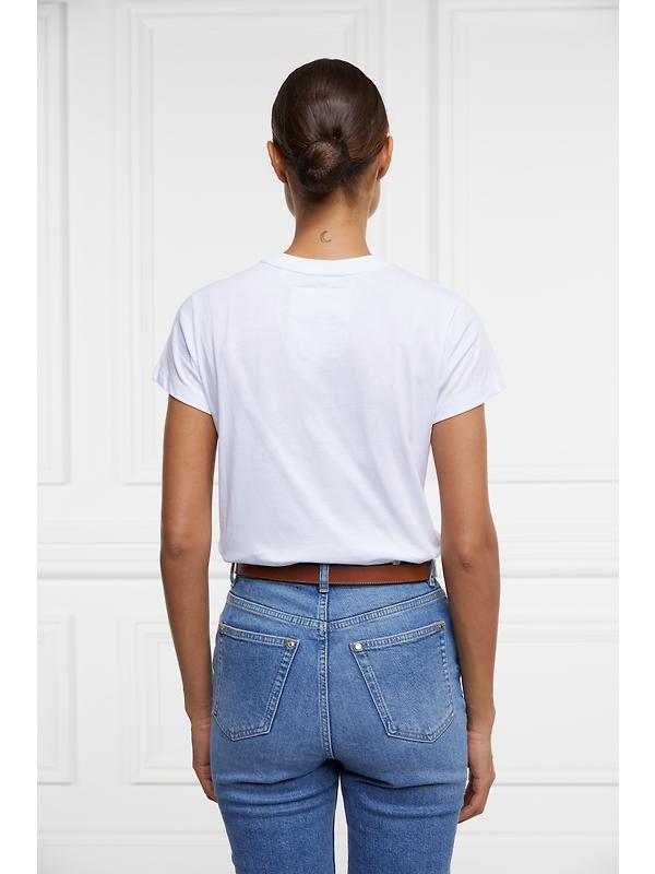 Holland Cooper Women's Monogram Tee - White Image 6