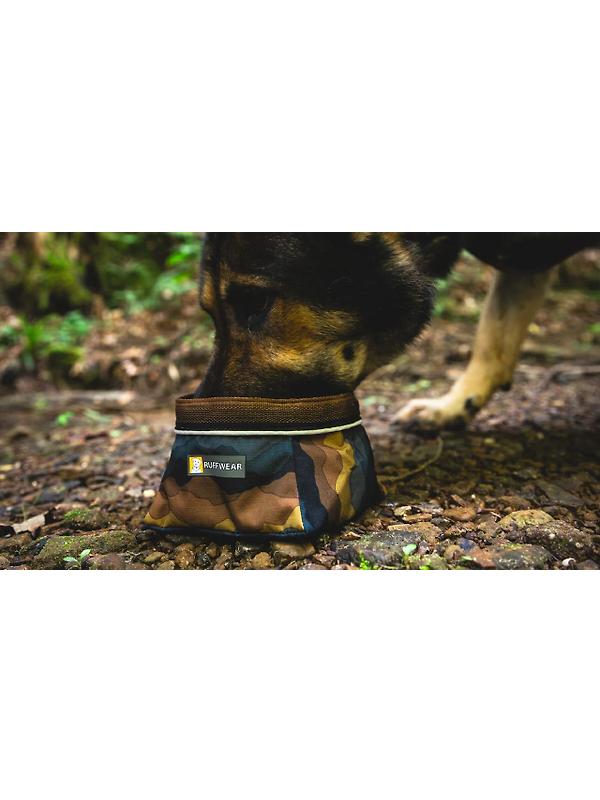RUFFWEAR Quencher Packable Dog Bowl - Moonlight Mountains (Medium) Image 2