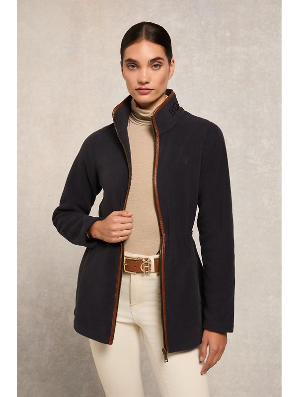 Holland Cooper Women's Country Longline Fleece - Ink Navy Image 6