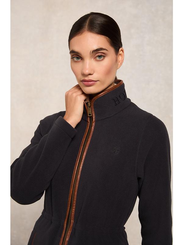 Holland Cooper Women's Country Longline Fleece - Ink Navy Image 4
