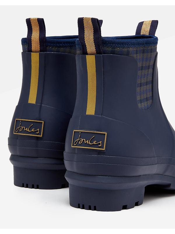 Joules Women's Foxton Neoprene Lined Ankle Wellies - Navy Image 6