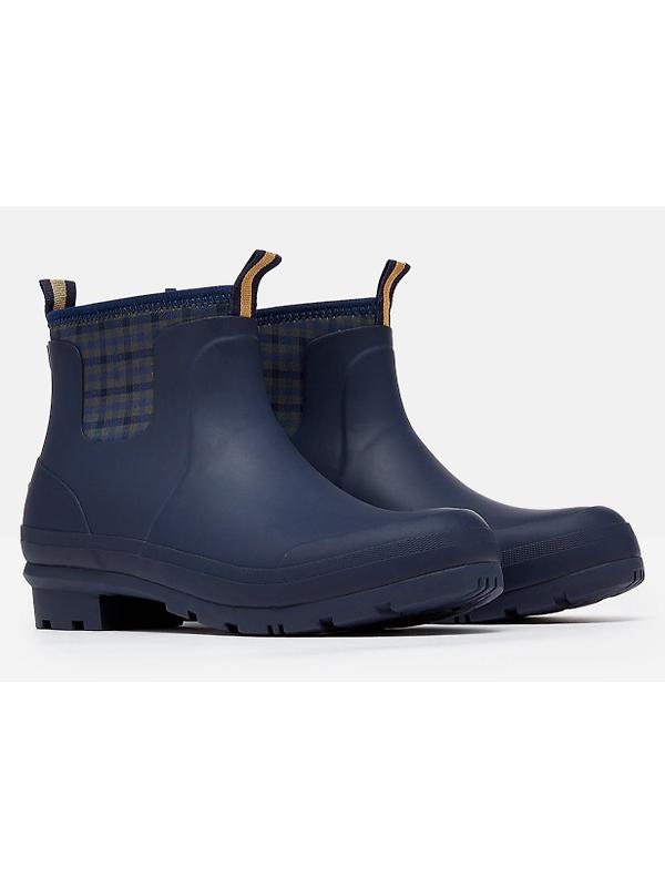 Joules Women's Foxton Neoprene Lined Ankle Wellies - Navy Image 3