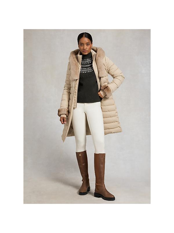 Holland Cooper Women's Elodie Roll Neck Knit - Forest Green Image 4