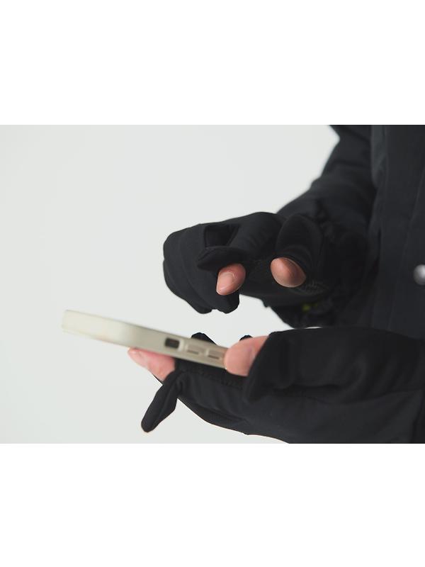 Snow Peak Polartec Power Stretch Gloves - Black Image 8