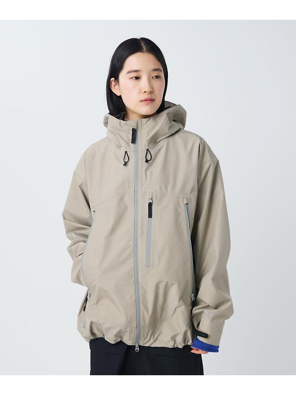 Snow Peak GORE-TEX Rain Jacket - Greige Image 2