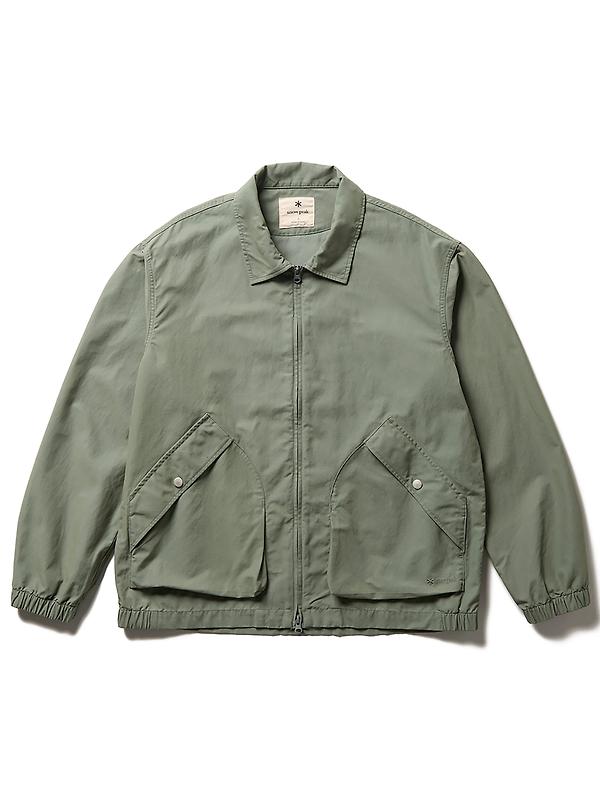 Snow Peak Light Dobby Cloth Harrington Jacket - Foliage Product Image